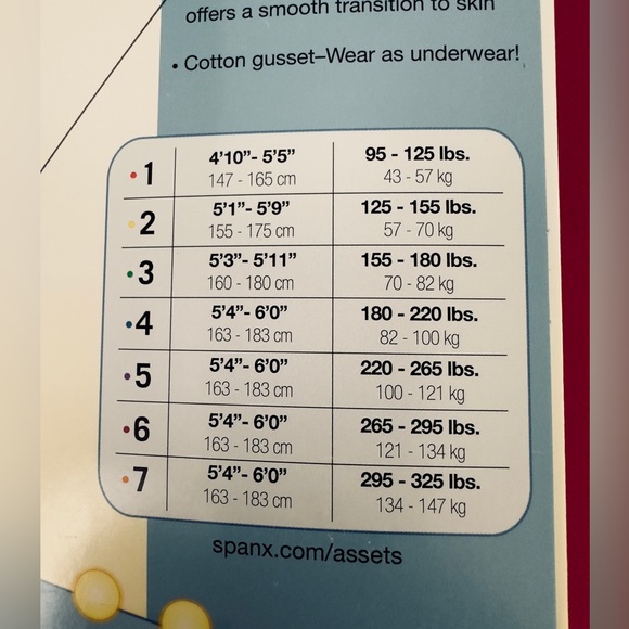 Assets by Sara Blakely Nude Hi-Waist Mid-Thigh Shaper Total Waist Control Size 5 - Picture 4 of 5